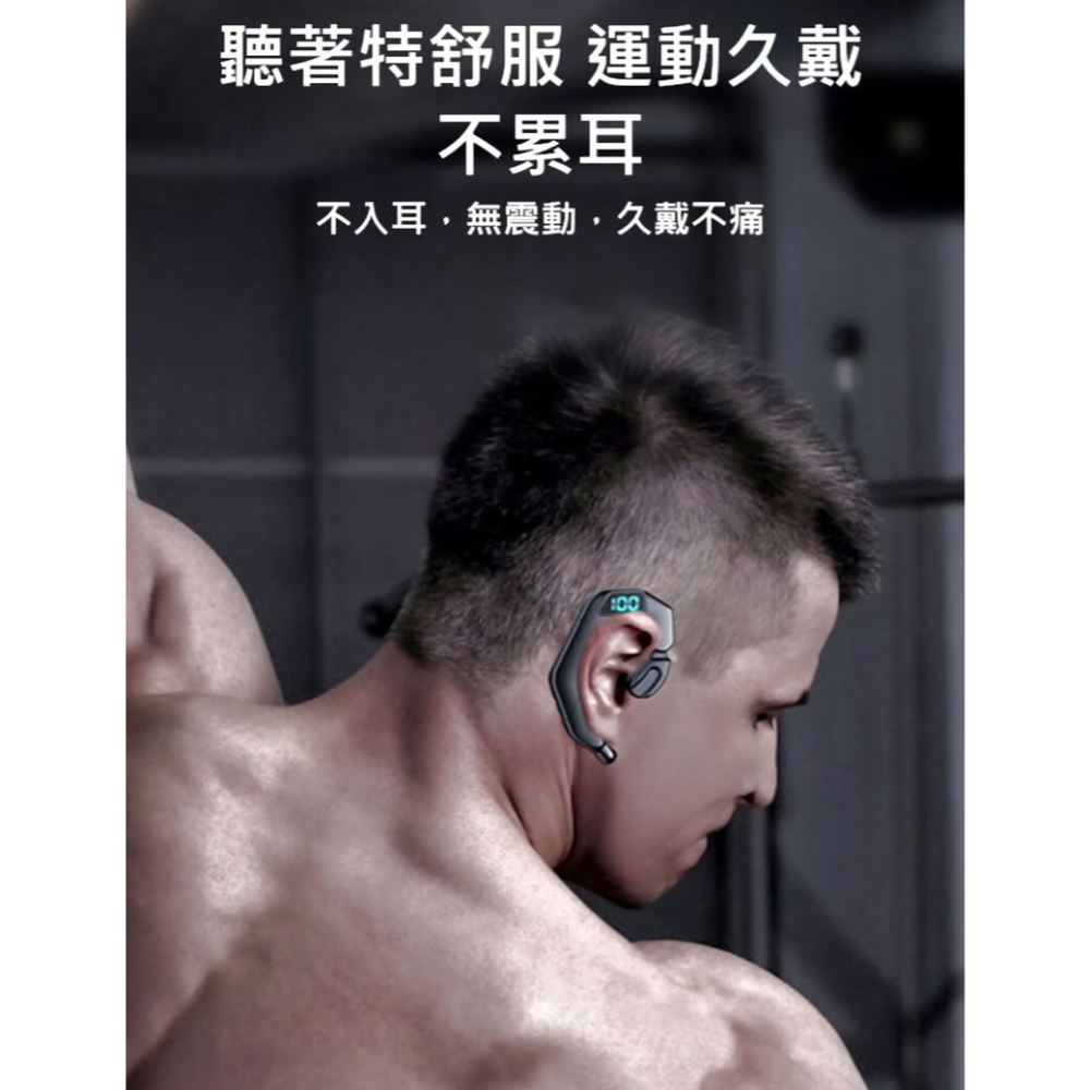 【AVOX】艾沃克斯數顯骨傳導耳掛耳機 藍芽耳機 骨傳導耳機-細節圖10