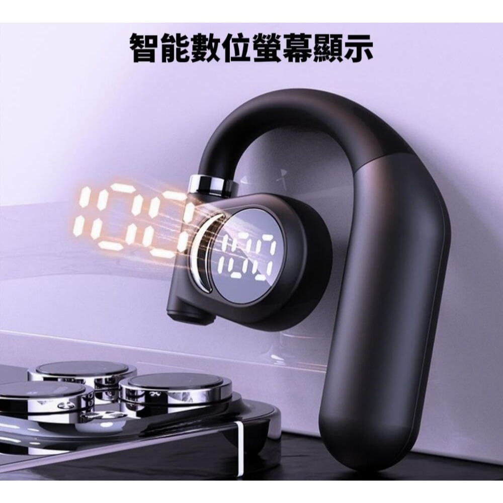 【沈浸系】商務沉浸式單耳無損耳機 藍芽5.3 通話耳機 降噪音質 商務駕駛-細節圖4
