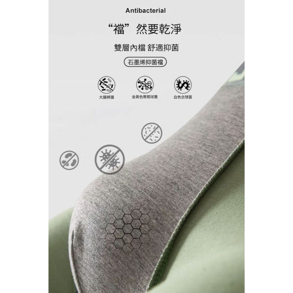 【PURE】精梳棉透氣男士柔感四角內褲 抑菌內襠 男士內褲 舒適透氣-細節圖4