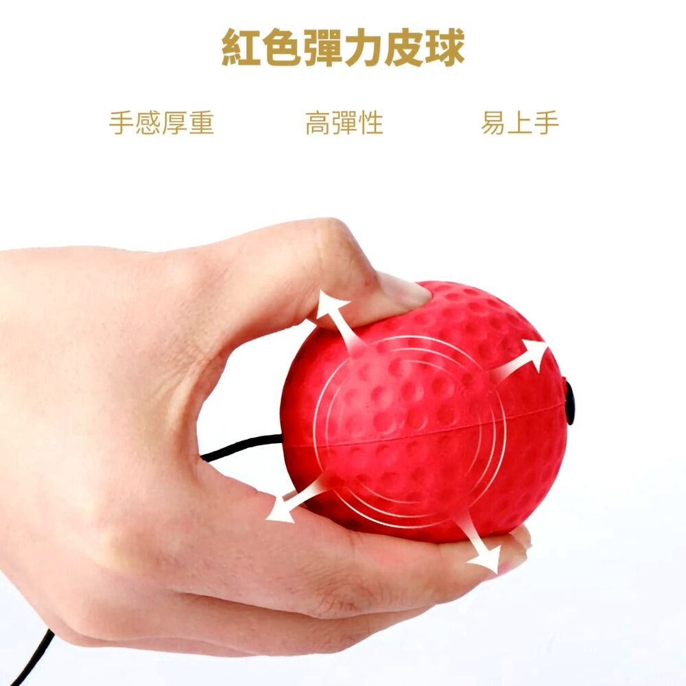 【拳拳到肉】自虐式拳擊訓練球 強化三大肌群 訓練反射神經-細節圖2
