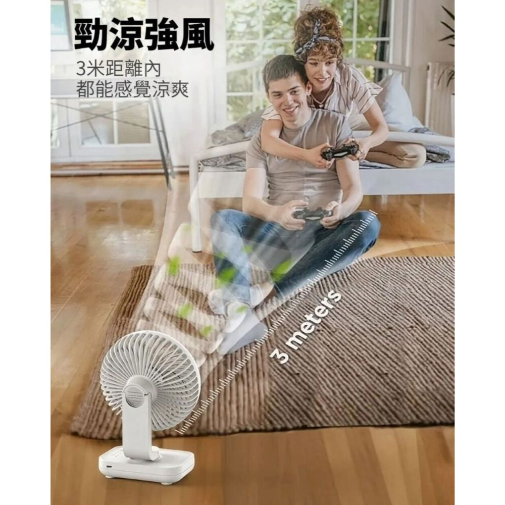 【熱氣驅散】復刻涼夏桌面立扇風扇 有讓你一整天都涼爽的自信實力-細節圖8