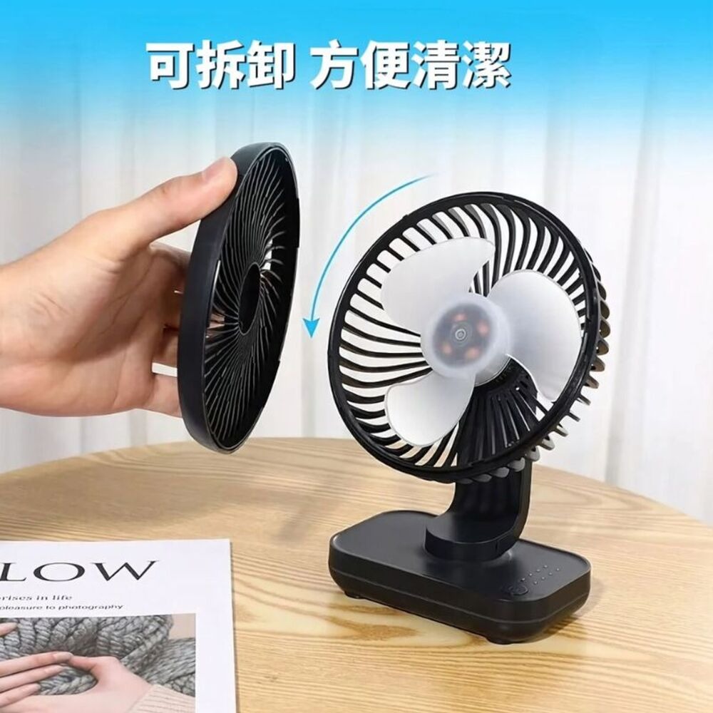 【熱氣驅散】復刻涼夏桌面立扇風扇 有讓你一整天都涼爽的自信實力-細節圖11