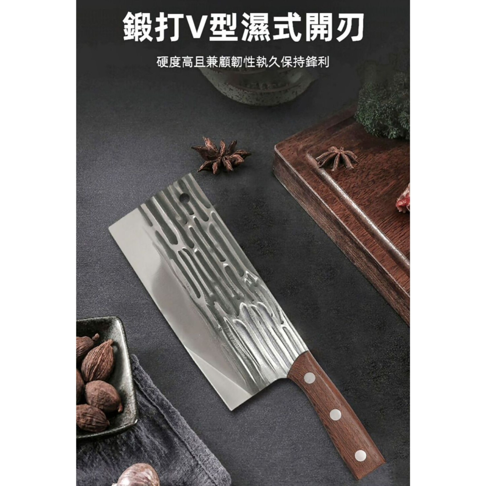 【雙斬流】古法鍛造斬切料理菜刀 星級料理感受-細節圖9