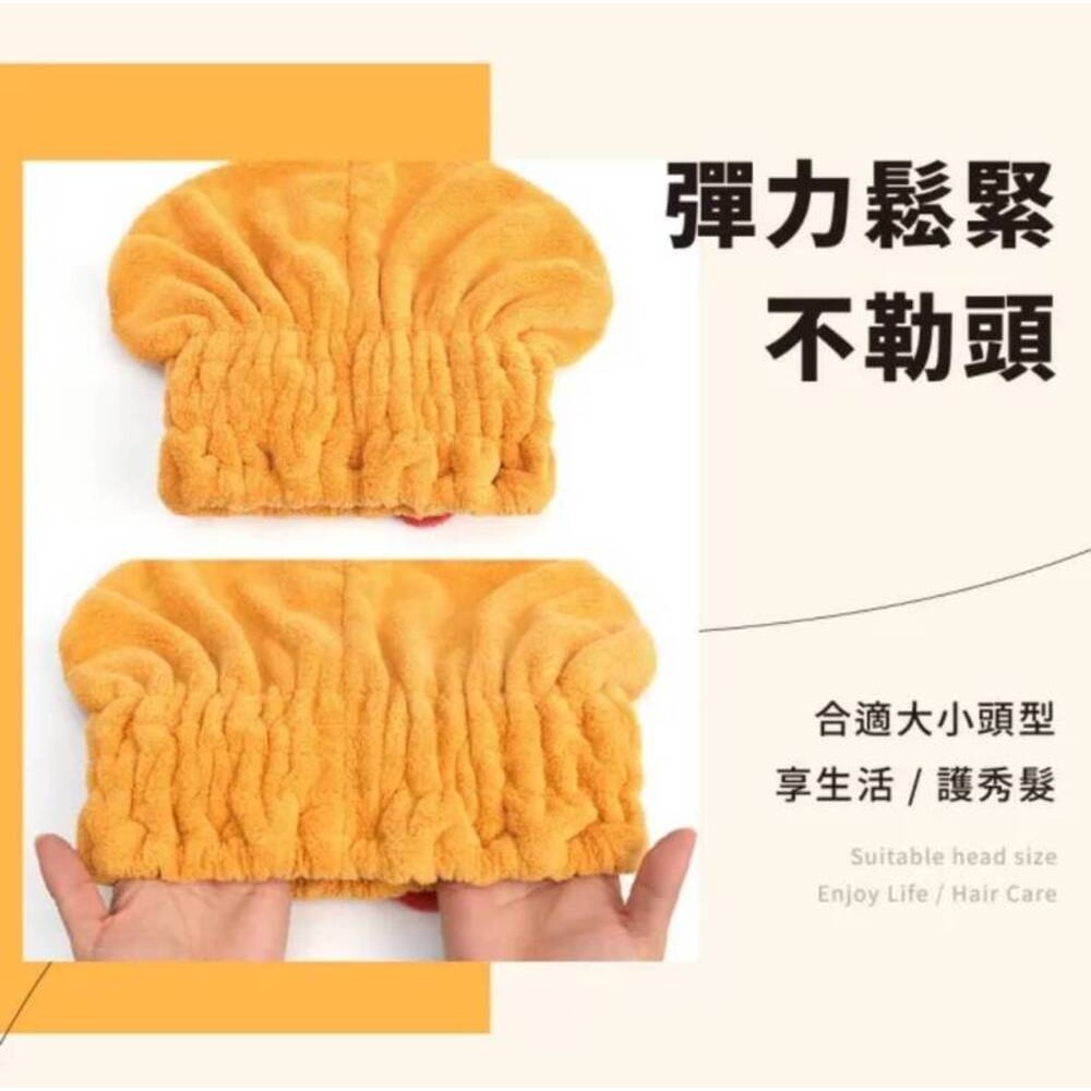 【定格美麗】加厚蝴蝶結乾髮帽 不用吹風機安全乾髮 省電也省力 加厚快速乾 享受雙手自由-細節圖4