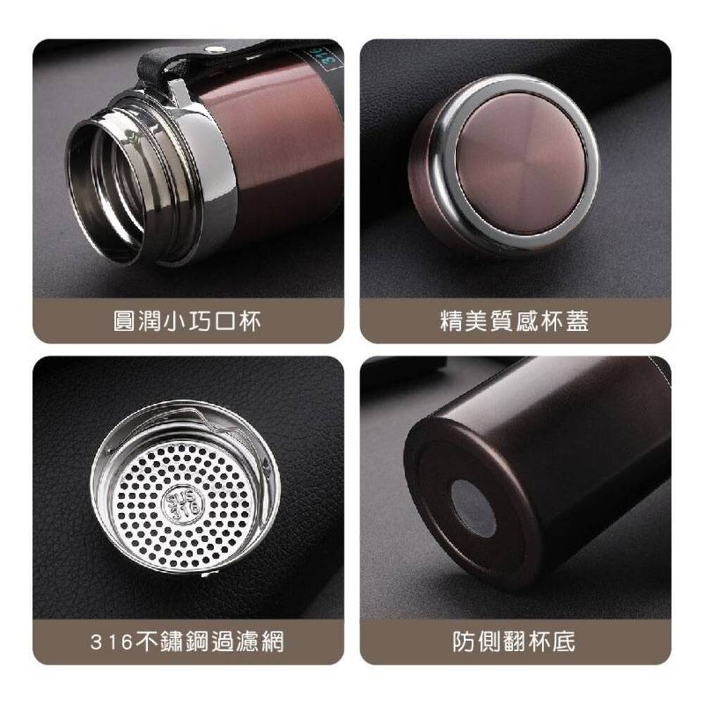 【奧氏GBT】高真空316不鏽鋼保溫瓶1000ML 加贈不鏽鋼隔離茶隔-細節圖6