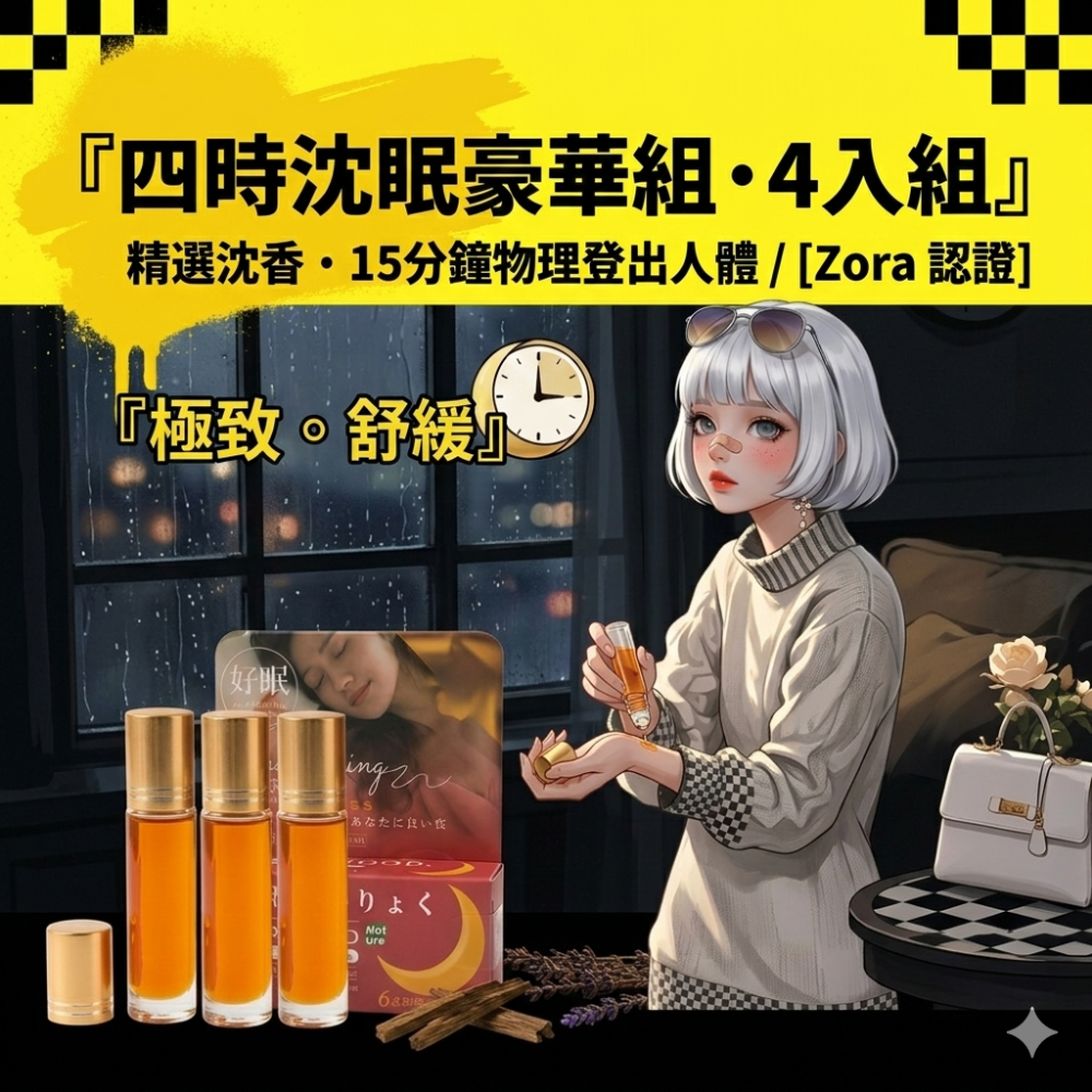 Zora 靈魂抽離失眠系列 | 物理登出人間沉香精油滾珠-規格圖9