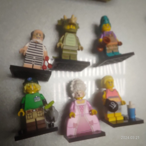 Lego樂高 各式人偶包 71045 全部如圖和售（可拆）