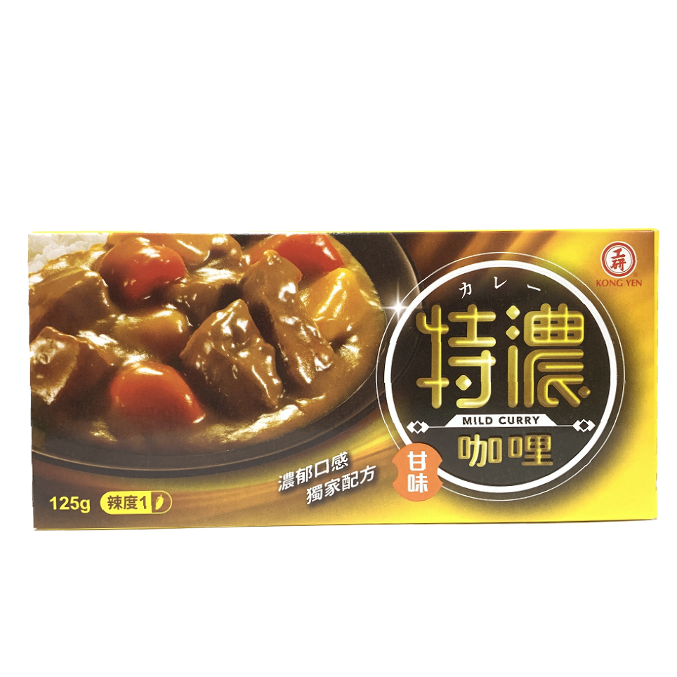 【工研】特濃咖哩(甘味)125g-細節圖3