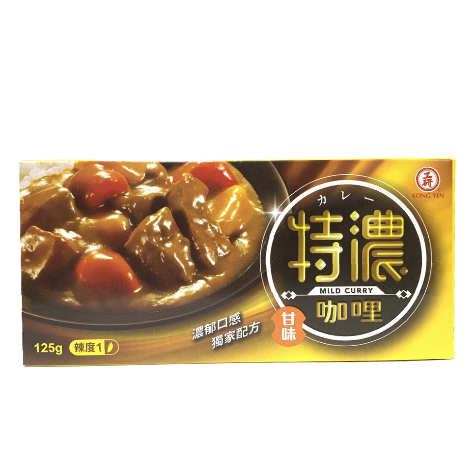 【工研】特濃咖哩(甘味)125g-細節圖2