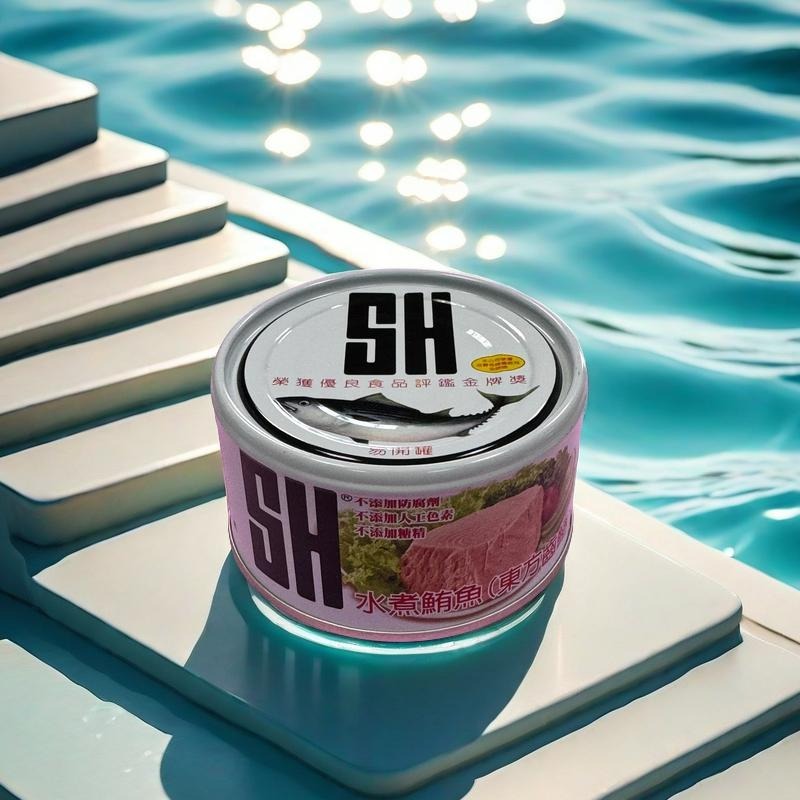 【三興】SH紅/SH黑 油漬鮪魚(東方齒鰆)/水煮鮪魚(東方齒鰆) 190g   #一單上限15罐-細節圖4