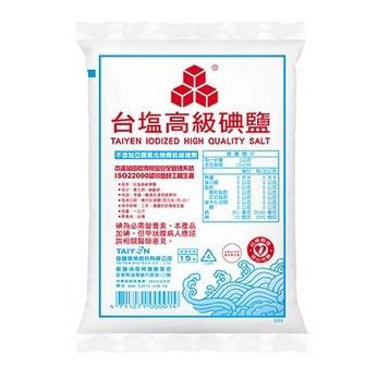 【台鹽】高級碘鹽1kg 食鹽 精鹽 碘鹽    #超商取貨一單上限8包-細節圖2