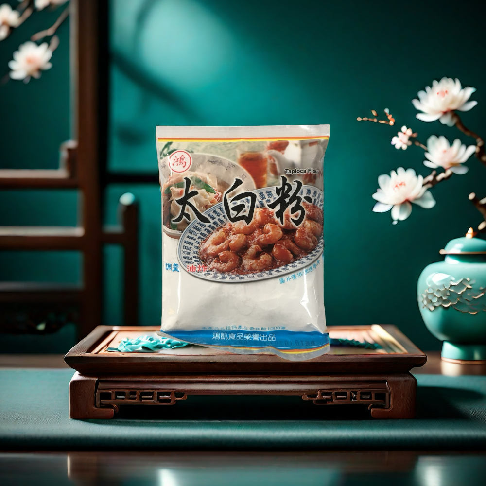 【鴻凱】太白粉1kg/400g/200g-規格圖2