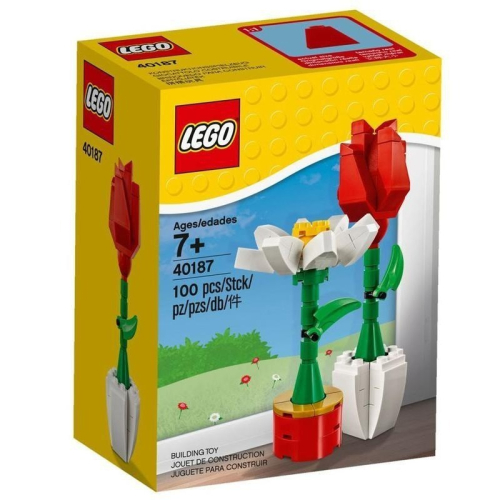 《嗨樂高》（現貨優惠商品）LEGO 40187 玫瑰花朵
