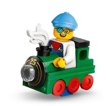 《嗨樂高》LEGO 71045 樂高25代人偶包 10號 火車小子