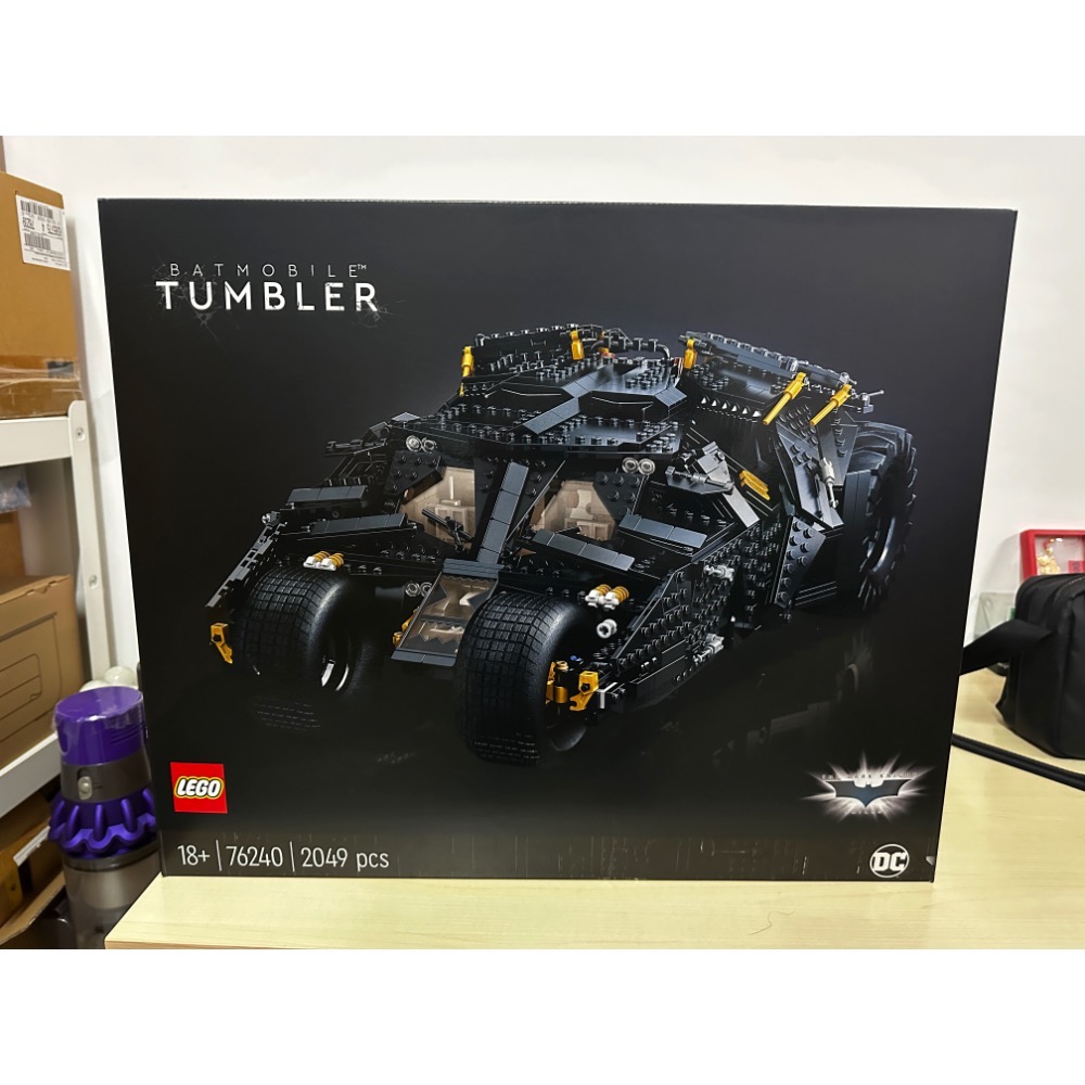 《嗨樂高》 LEGO 76240 蝙蝠車（輕壓痕）-細節圖3