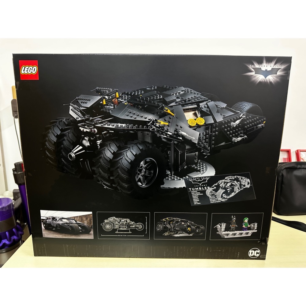 《嗨樂高》 LEGO 76240 蝙蝠車（輕壓痕）-細節圖4
