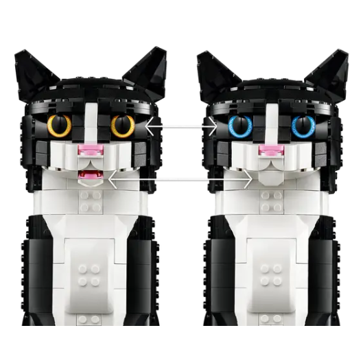 《嗨樂高》限時特價 LEGO 21349 賓士貓-細節圖2