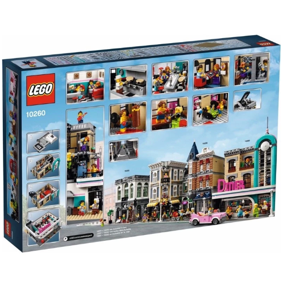 《嗨樂高》LEGO 10260 美式餐廳-細節圖2
