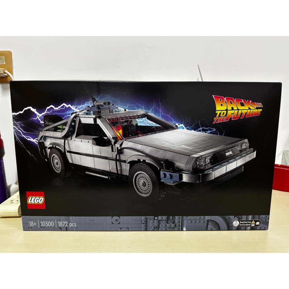 《嗨樂高》LEGO 10300 回到未來時光機 (有壓痕)-細節圖3