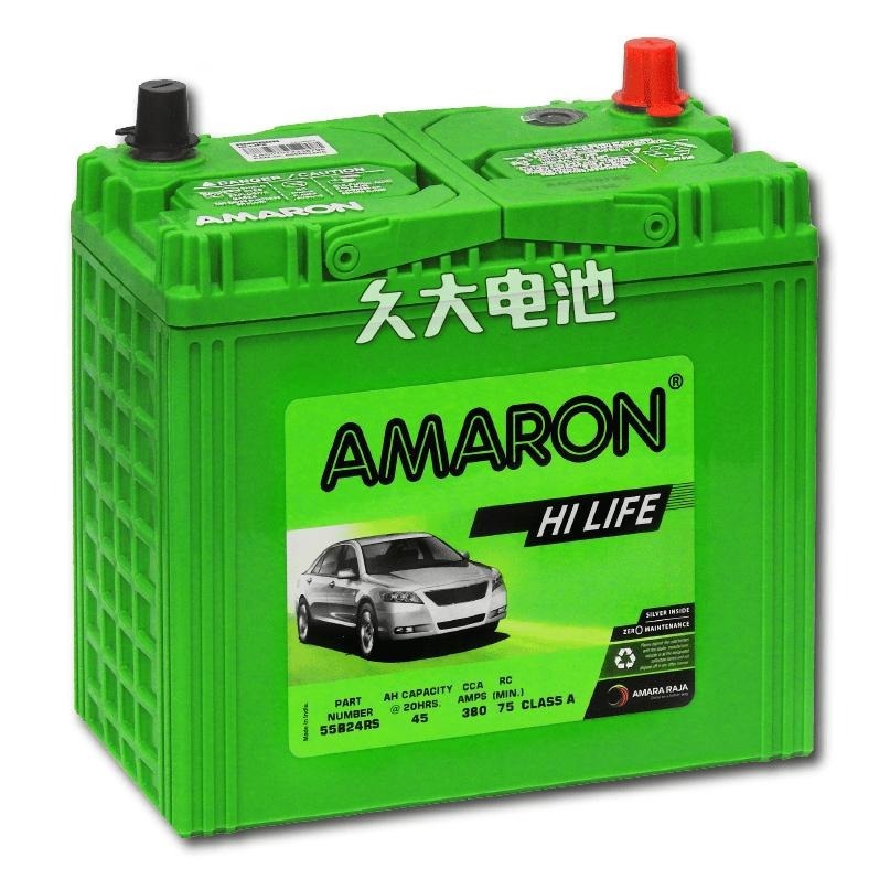 ✚久大電池❚ AMARON 愛馬龍 原廠汽車電瓶 55B24RS 適用 46B24RS 55B24RS DIY價-細節圖4