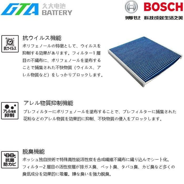✚久大電池❚ 德國 BOSCH 日本進口 AP-T02 冷氣濾網 PM2.5 豐田 TOYOTA VIOS 01~08-細節圖2