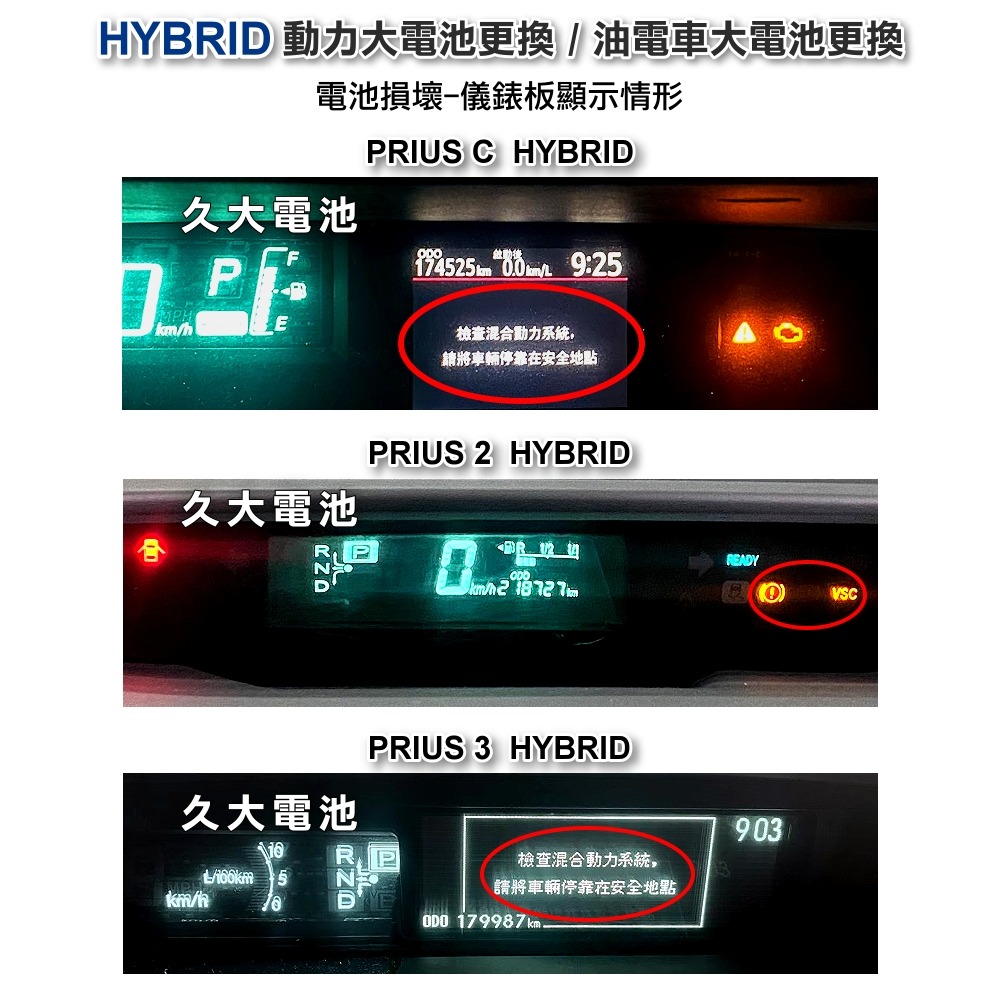 ✚久大電池❚ CAMRY油電 HYBRID 油電車大電池 豐田鋰電款 全新大電池 2年不限里程保固 專業施工2小時完工-細節圖7