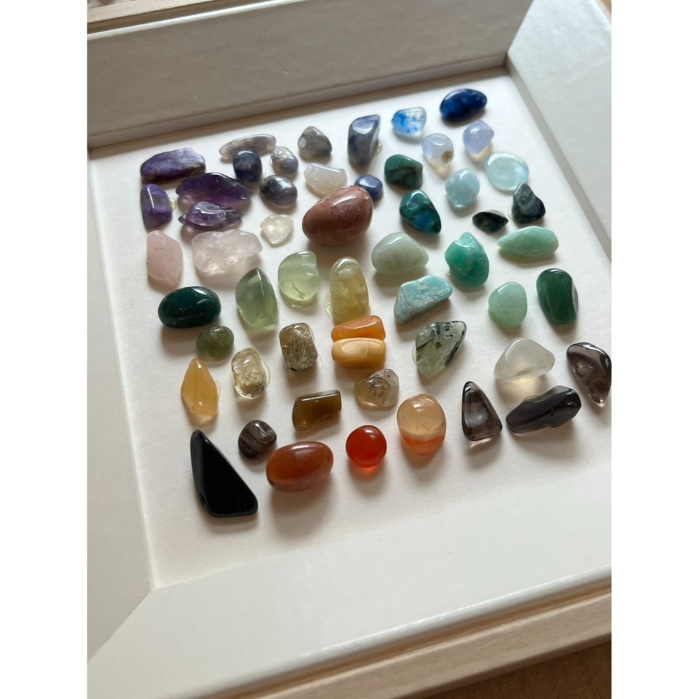 【彩虹礦石圖 | 七色光譜水晶藝術擺件】-細節圖2