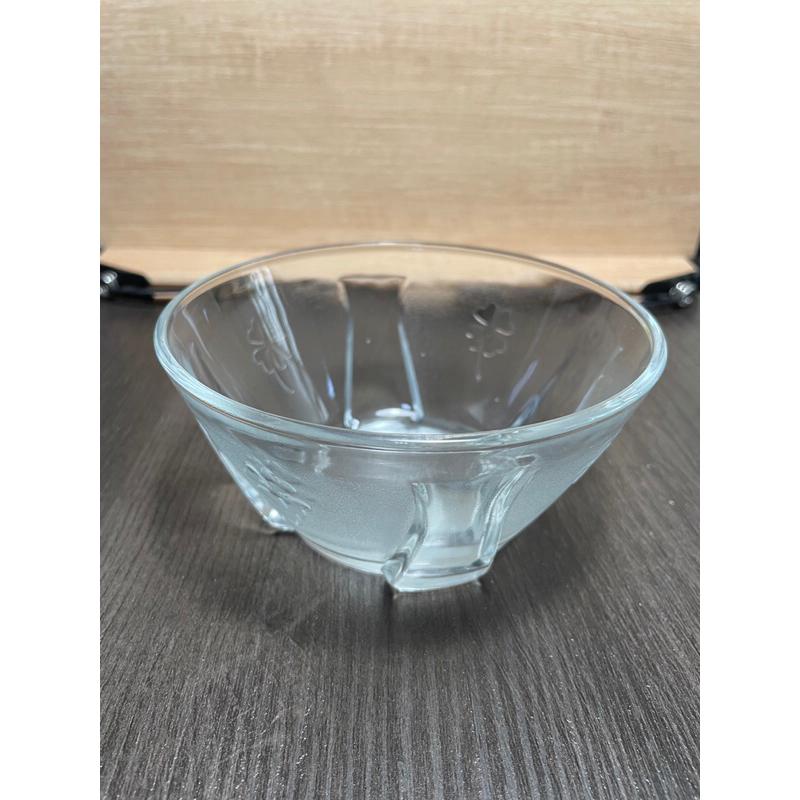 幸運草水晶碗 玻璃碗 浩鑫 輔信 股東會紀念品-細節圖3