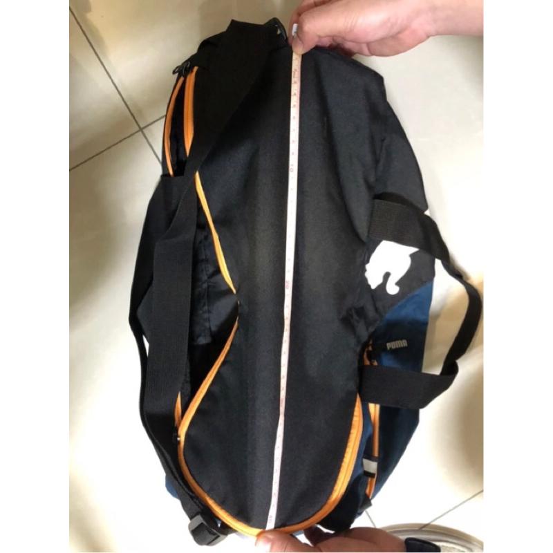 正版PUMA 運動背袋 旅行袋 運動提袋 手提袋 側背袋 九成新-細節圖2
