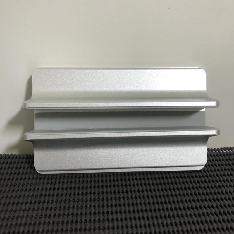 鋁合金金屬 直立式筆電支架 收納支架 似MacBook材質-細節圖2