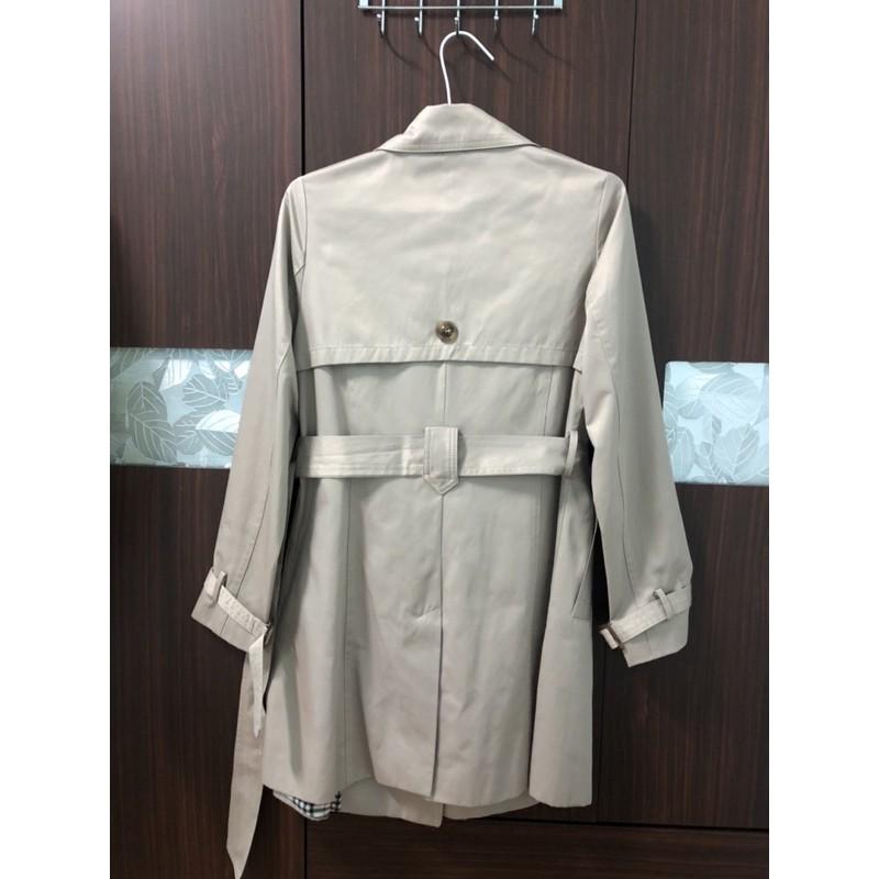 韓國卡其長板風衣外套 韓國帶回-細節圖2