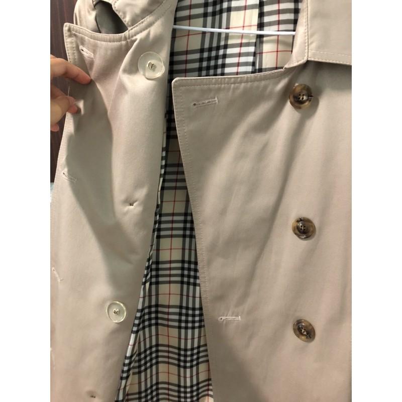 韓國卡其長板風衣外套 韓國帶回-細節圖4