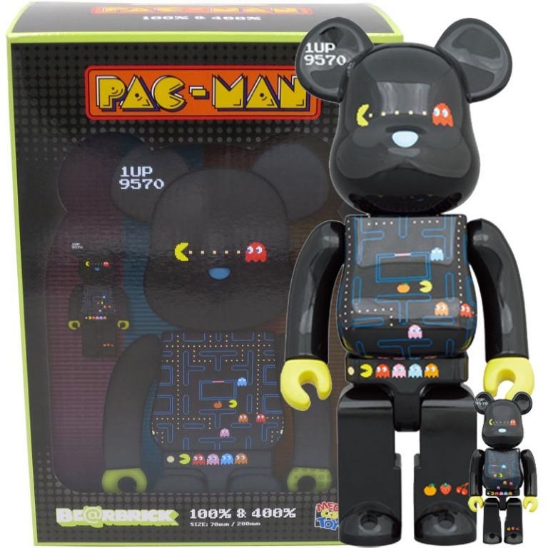 400%+100% Pac-man Be@rbrick-細節圖2