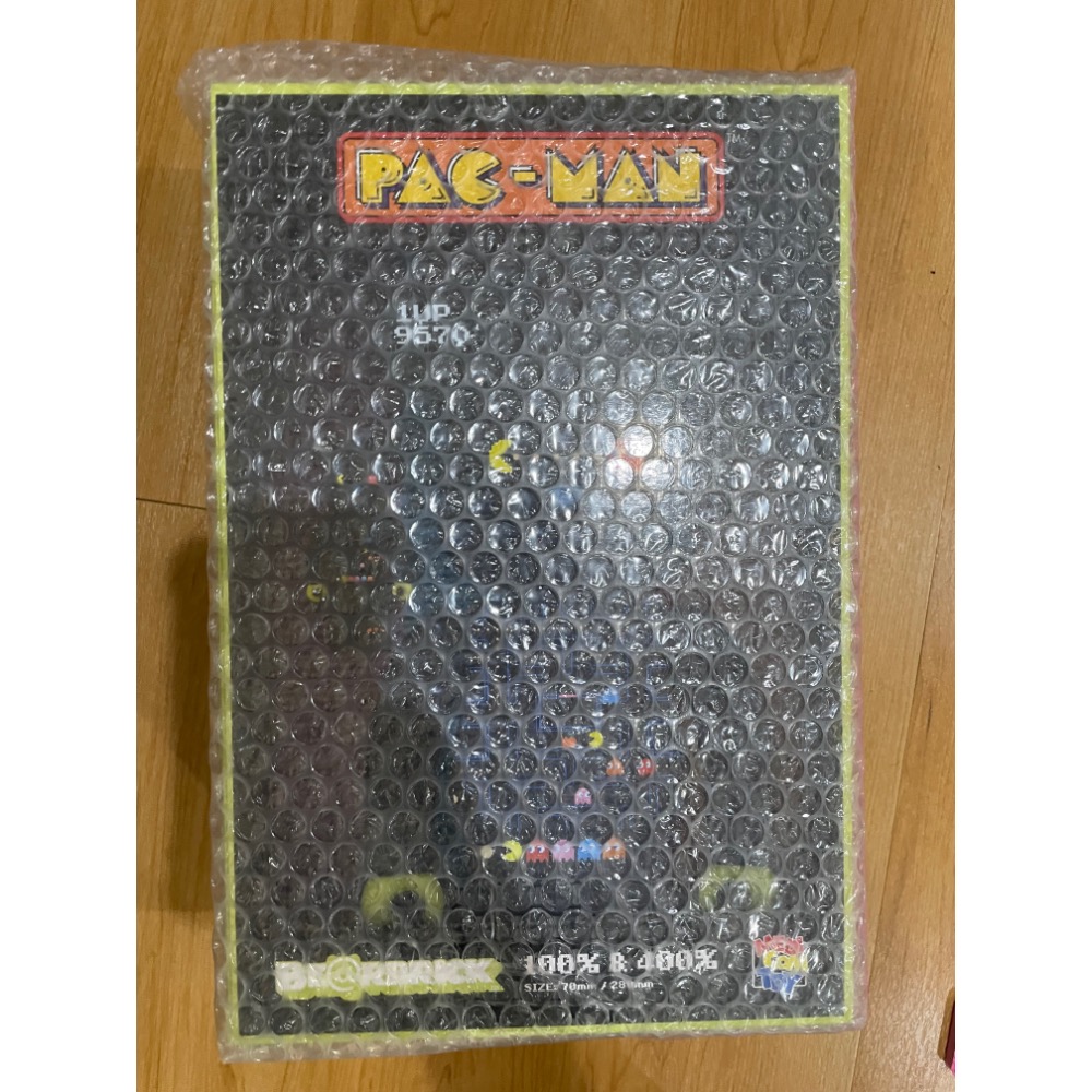 400%+100% Pac-man Be@rbrick-細節圖3