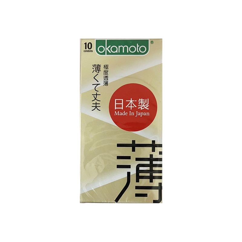 ✨新賣場衝銷量✨Okamoto 岡本 CITY系列 衛生套 保險套 10入 安全套 衛生套 成人專用避孕套 D04-細節圖8