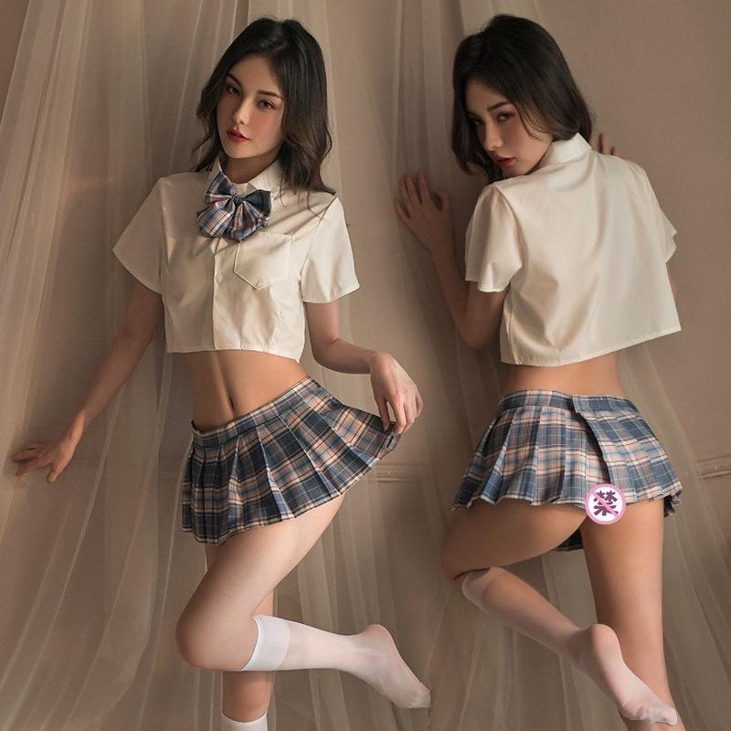 ✨新賣場衝銷量✨ 學生情趣內衣 JK學生制服 角色扮演 情趣角色服 清純女學生 COSPLAY 029-細節圖6