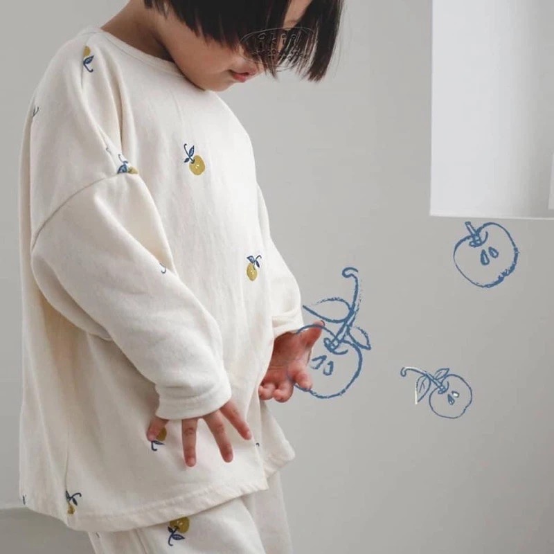 (現貨)IKII 小蘋果家居服套裝/超耐穿!!!-規格圖2