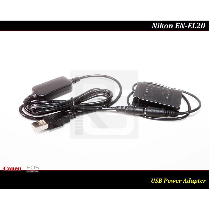 【台灣現貨】Nikon EN-EL20a - USB款電源供應器/ EN-EL20/ J1 / J2 / J3 / S1-細節圖2