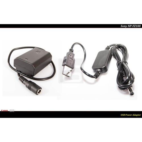 【台灣現貨】USB款 - Sony NP-FZ100 假電池/電源供應器 / A7R4 A7M4 A7C A7R3 A9
