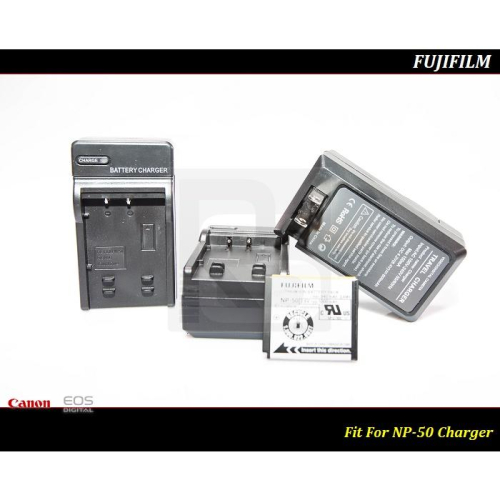 【台灣現貨】FUJIFLIM NP-50 專用充電器For F550EXR/F600 EXR//F80 EXR/X-F1