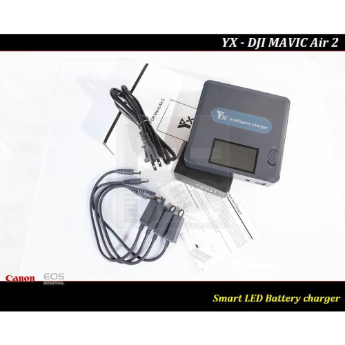 【台灣現貨】DJI MAVIC AIR 2s數位顯示YX電池管家.可同時充電.Mavic Air 2 / AIR 2S