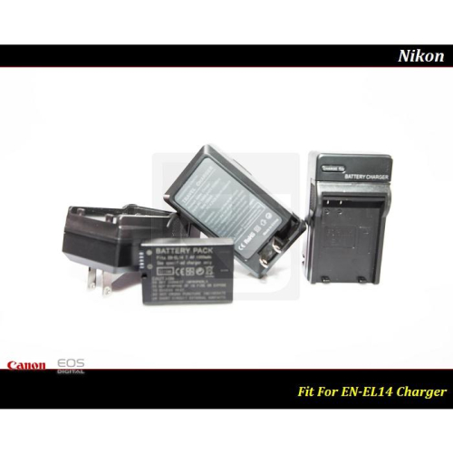 [台灣現貨] Nikon EN-EL14 專用充電器 EN-EL14a / D5300 / P7700 / P780