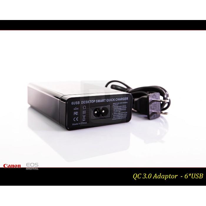【特價促銷】六口 QC3.0 快速充電器 / QC3.0 閃充 - 足60W 智能充電器-細節圖3