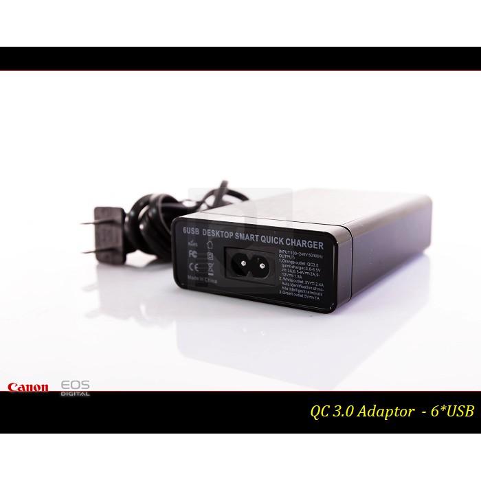 【特價促銷】六口 QC3.0 快速充電器 / QC3.0 閃充 - 足60W 智能充電器-細節圖4