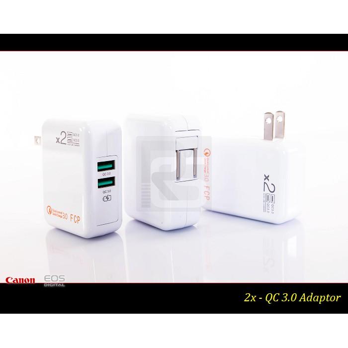 【特價促銷】正兩口 QC3.0 快速充電器 / QC3.0 x 2 / 閃充 - 足40W-細節圖2