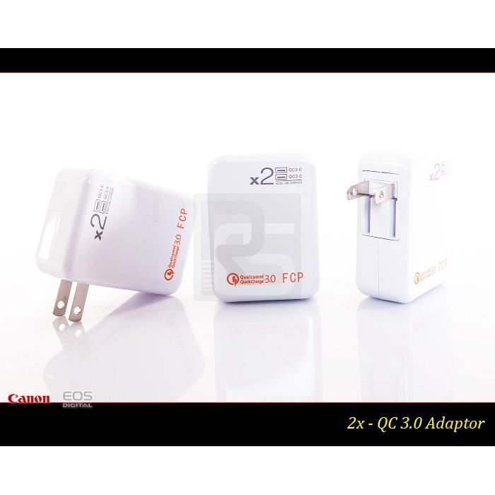 【特價促銷】正兩口 QC3.0 快速充電器 / QC3.0 x 2 / 閃充 - 足40W-細節圖3
