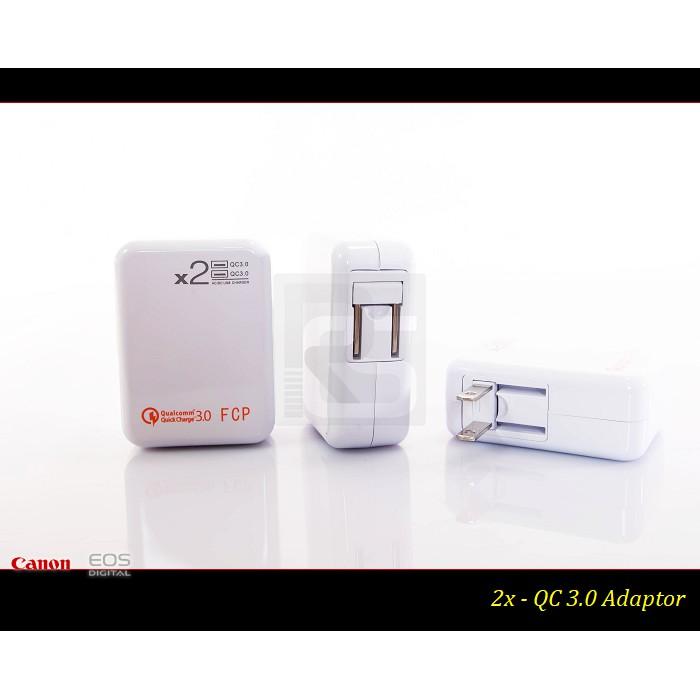 【特價促銷】正兩口 QC3.0 快速充電器 / QC3.0 x 2 / 閃充 - 足40W-細節圖5