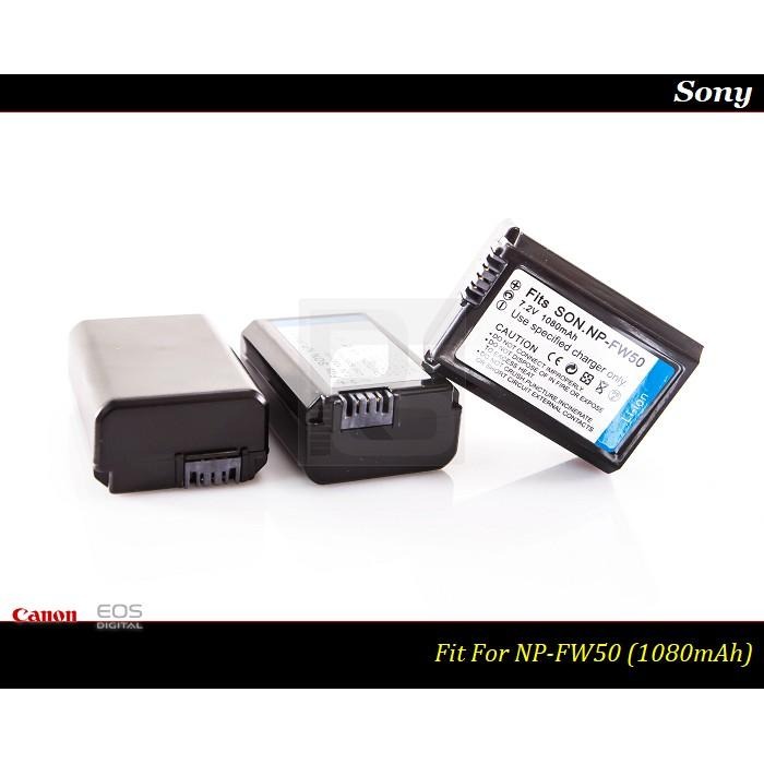 【24h出貨】全新 Sony NP-FW50 1500mAh/ NEX5T A7R NEX-F3 A6300 A6000-細節圖3