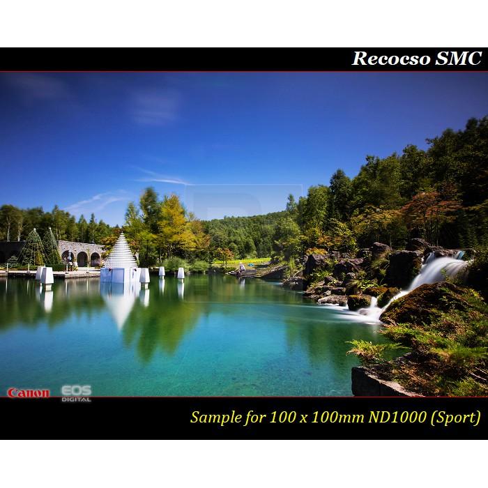 【限量促銷】Recocso SMC 100x100mm ND1000方型減光鏡~德國鏡片~8+8雙面多層奈米鍍膜-細節圖9