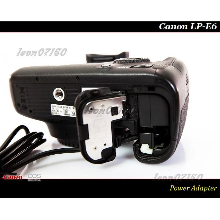 【台灣現貨】全新Canon LP-E6 假電池/電源供應器/ LP-E6N / 5D2/5D3/6D/ 7D / E6-細節圖3